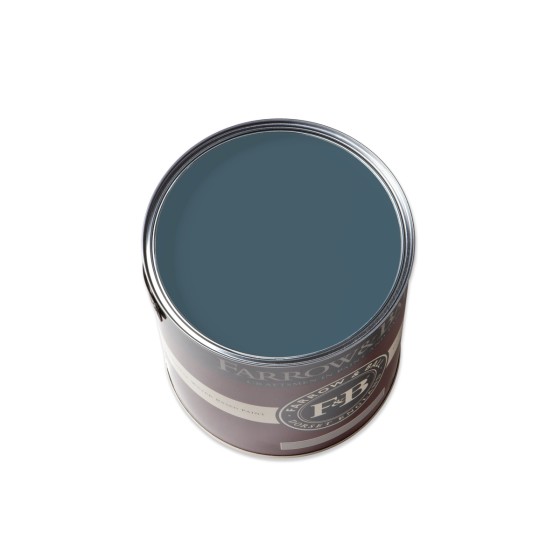 Farrow & Ball Paint 5L Flat Eggshell Stiffkey Blue No.281